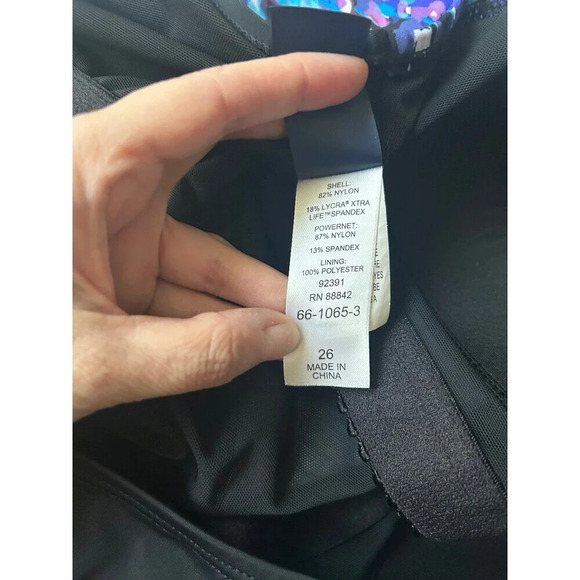 Swimsuits For All Women’s High Neck Swimsuit size 26 - Picture 4 of 8